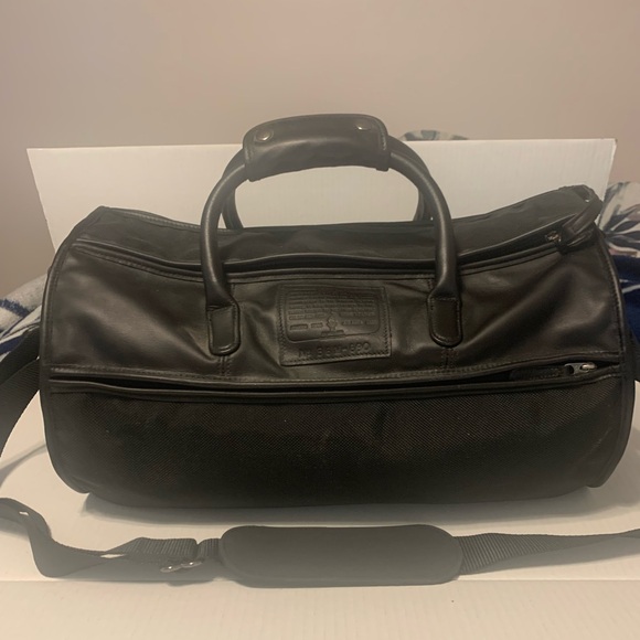 Coach NWT black 1996 Olympics double zipper duffle bag never used - Picture 1 of 12